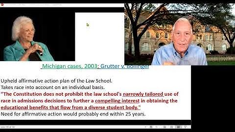 Lecture Affirmative Action 2 After Bakke