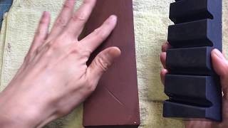 木版画で使う彫刻刀の丸刀はどうやって砥ぐの？早川はこんな感じです。。＜鹿角版画室：早川純子＞