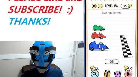 BRAIN TEST LEVEL 156 WALKTHROUGH WITH ANSWERS