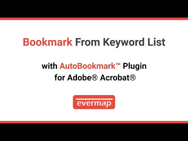 Adobe Acrobat Plugins List