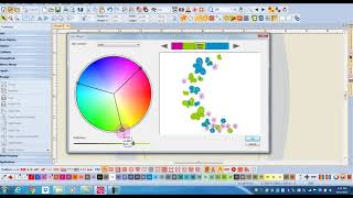 2.10 Master BERNINA Embroidery Software 8 – Basics of Editing—Color Wheel and Cycle Used Colors