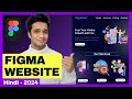 Figma web design tutorial  beginners  2024  hindi