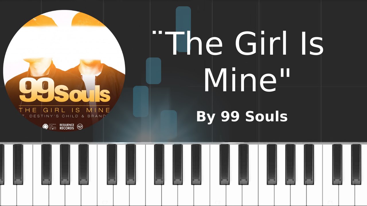 99 Souls "The Girl Is Mine" (ft Destiny's Child & Brandy) MIDI