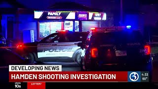 Shooting under investigation in Hamden