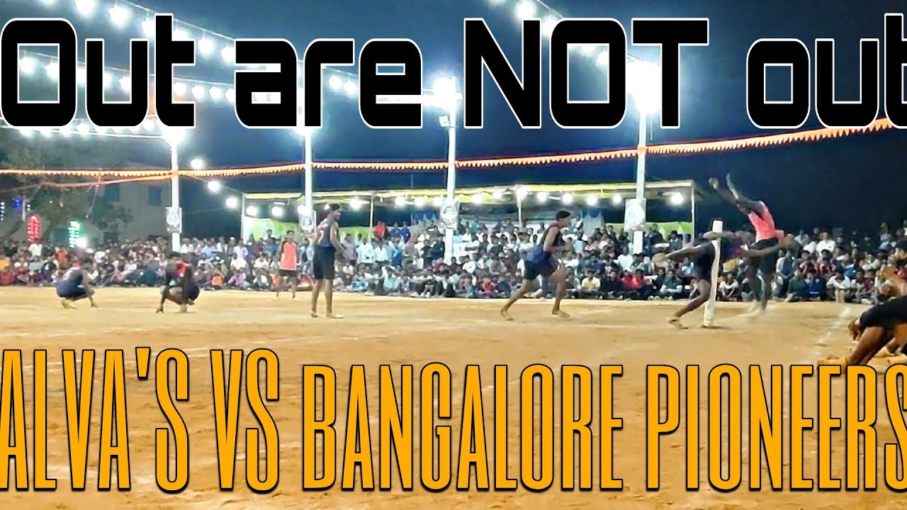 1st Turn .ALVA'S vs bangalore pioneers