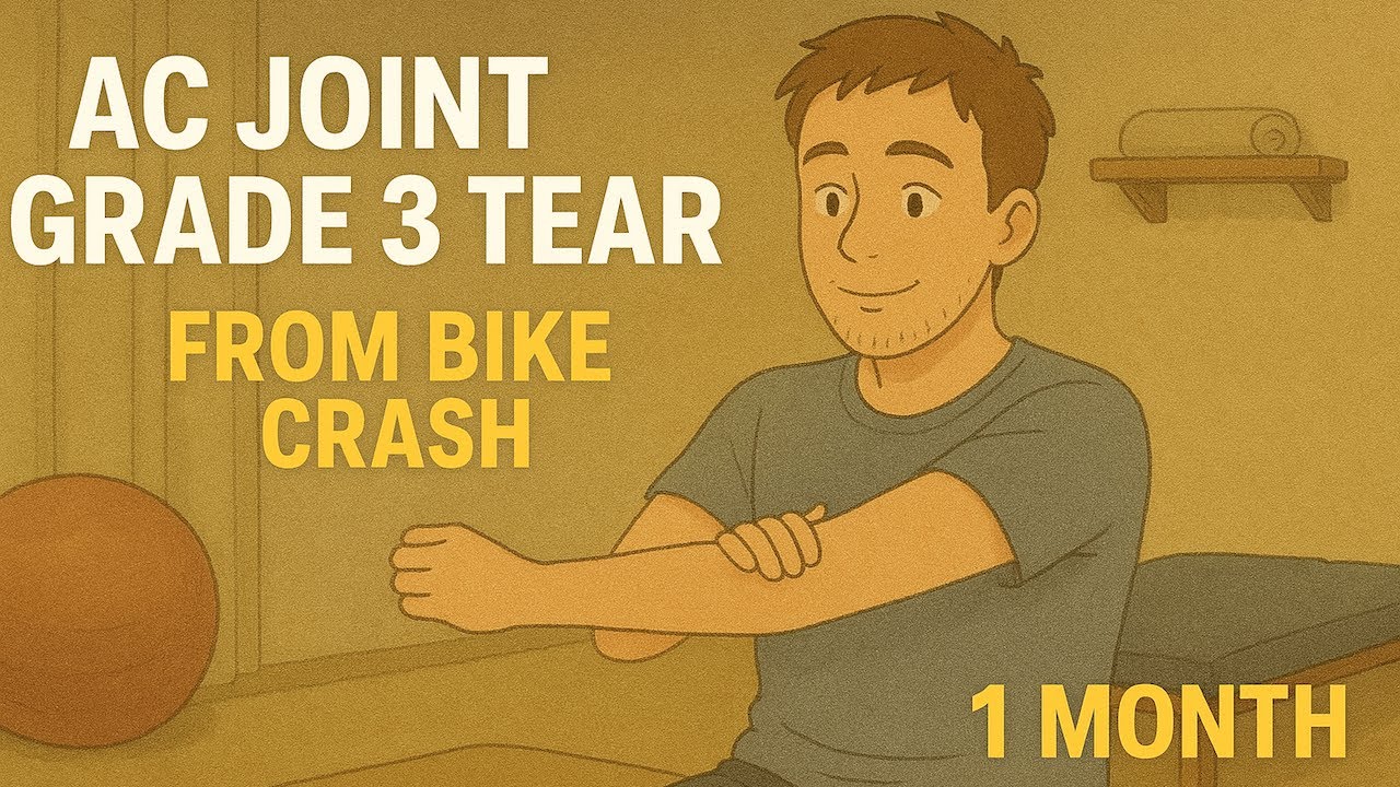 AC Joint Grade 3 Tear – Bike Crash Update (1 month)
