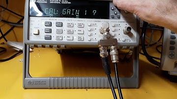 Hp 53132a testing and calibration