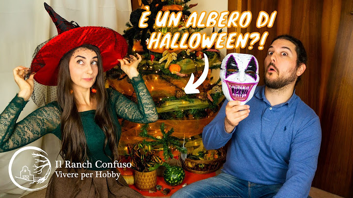 Come fare un albero di Halloween, con decorazioni naturali ed economiche!