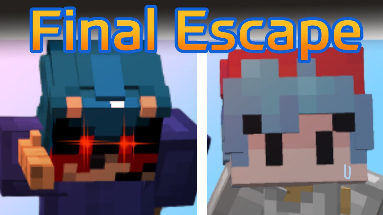 FINAL ESCAPE but MINECRAFT - YouTube