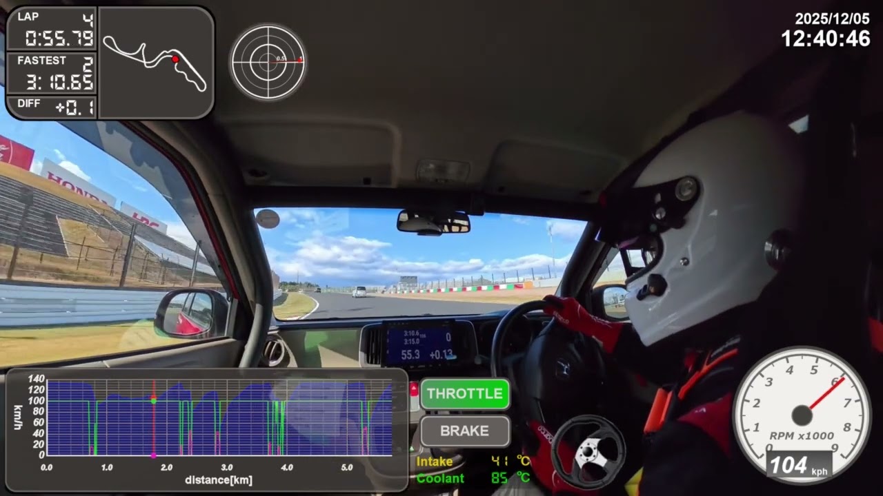 2025 N-ONE OWNER'S CUP FINAL SUZUKA 占有走行 312 れんこんさん