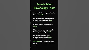 Female Mind Psychology Facts | Deep Truths About Women’s Emotions & Behavior