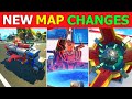All Fortnite Map Changes! Galactus Event & Ironman Battle Bus! Fortnite Update v14.60