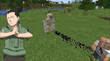 Schattenbesitz Jutsu in Minecraft |Naruto Commands