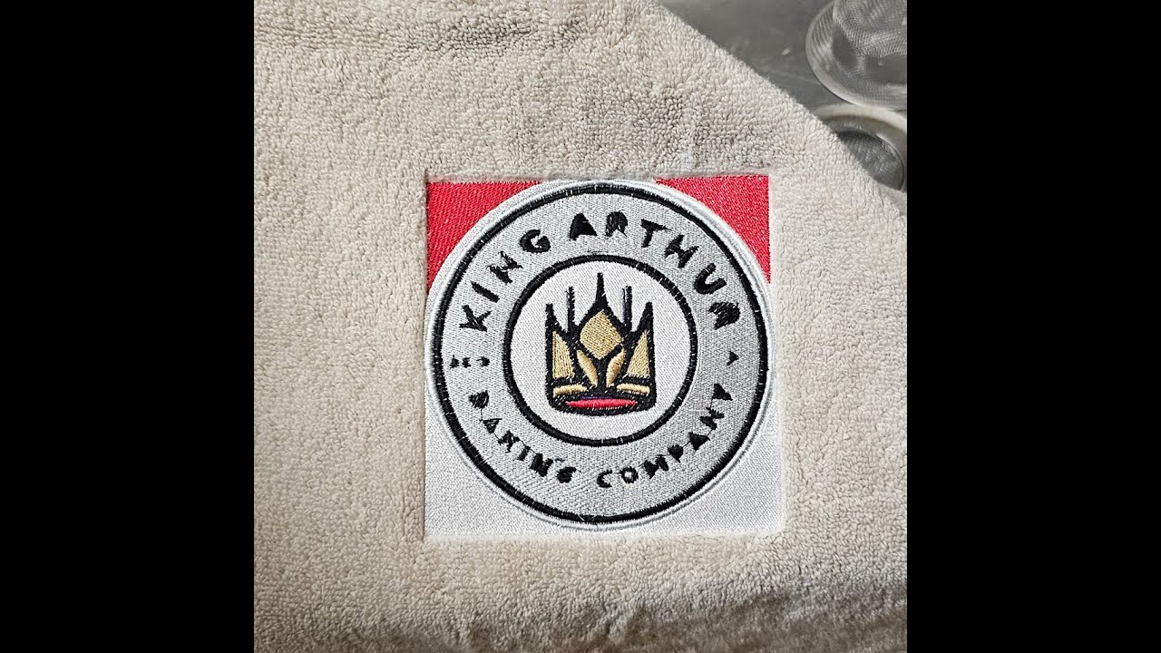 Janome MC500e embroidery-only machine. King Arthur Bakery Company.