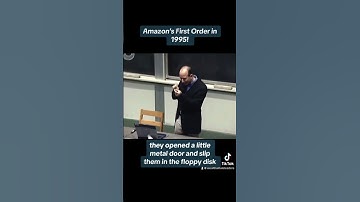 Amazon’s First Order in 1995!