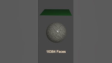 Cloth Simulation from 1024 Faces to  16384 Faces