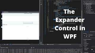 Expanders in WPF and C#  - WPF C# Tutorial