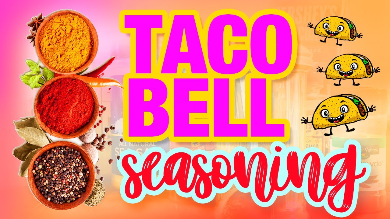 The Best Taco Bell Seasoning Spice Blend. - YouTube