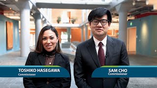 AAPI Heritage Month | Commissioners Cho and Hasegawa