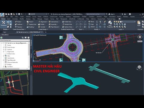 Video Civil 3D - TCVN - Bài 3 (Phần 2): Thiết kế hệ thống... - youtube