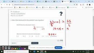 Mock EOC Practice Test 1b Question 1