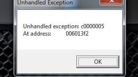 HOW TO FIX Unhandled Exception C0000005 at 006F6330 GTA VICE CITY