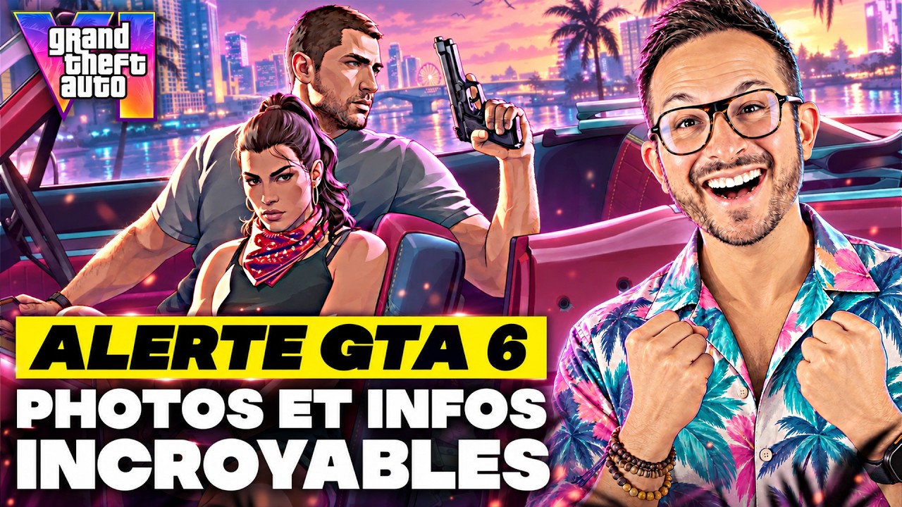 GTA 6 😍 12 IMAGES et INFOS INCROYABLES : Météo, Taille de la Carte, PNJ...