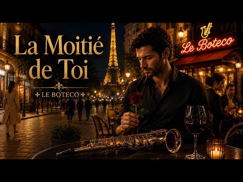 Cinemátic  modern music- La Moitié de Toi | Romantic French Chanson for Paris Nights