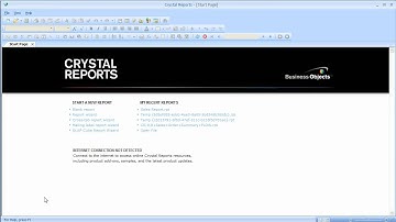 Crystal Reports - How To - Connecting to your SAP Database