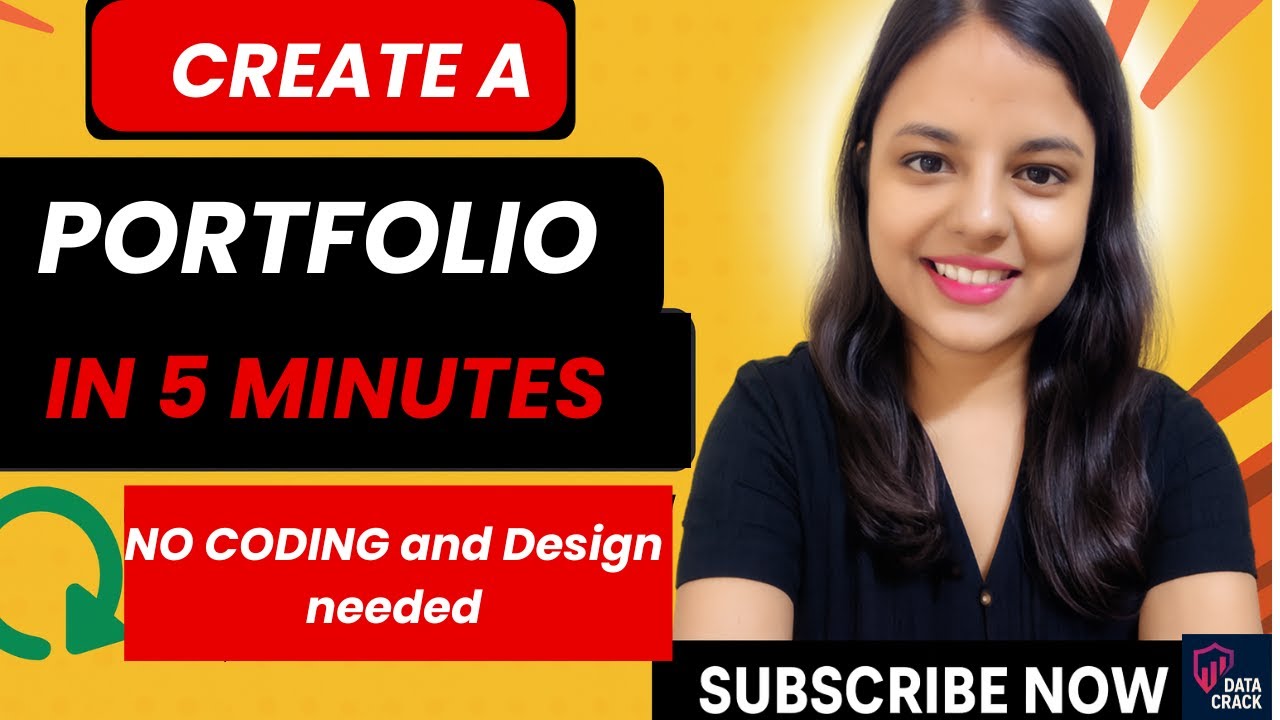 2 Easy Ways to Create a Stunning Portfolio in Minutes (Free & Fast ...