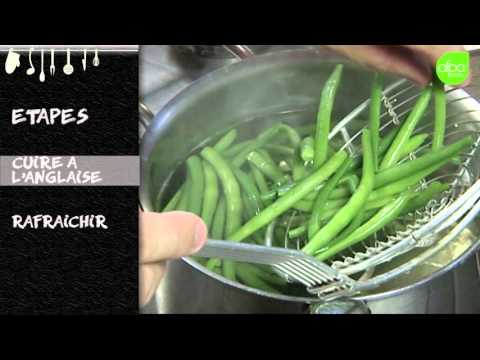 Cuire à l'Anglaise des  légumes vert