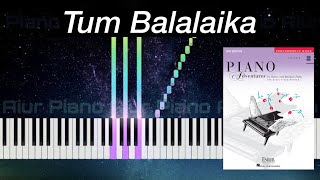 Video thumbnail of "Tum Balalaika - Piano Adventures 3B Performance Book - Page 8-9 피아노 어드벤처"