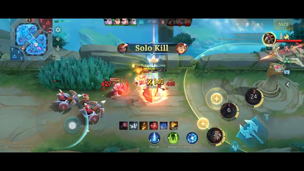 Hilda, roam gaming part 2. Damager roam.