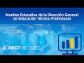 Presentacin del monitor educativo de la direccin general de educacin tcnico profesional