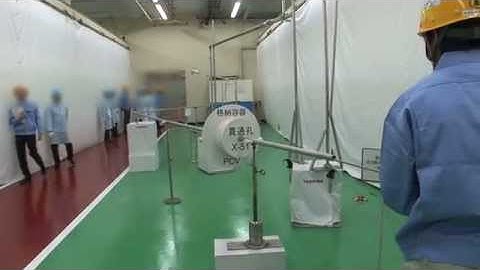 Fukshima: Mock-up test for alternative thermometer installation