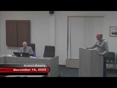 Witchmere and DPW Officials Join Select Board for Closed-Door Labor and Real Estate Talks