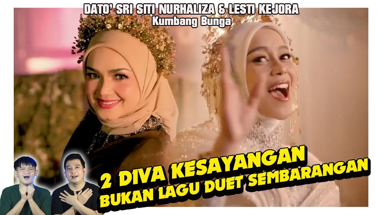 2 Diva kesayangan antar bangsa Dato' Sri Siti Nurhaliza & Lesti Kejora Kumbang Bunga. Kelas berat !