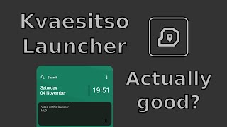 Kvaesitso Launcher - How good (or bad) can this Android launcher be? screenshot 5