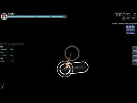 laulau playing without cheats but in osu