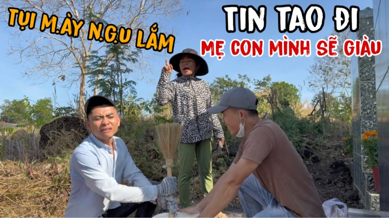 Dì 2 rủ 2 con báo Lập Cty hợp tác với Trại Hòm và Thầy Cúng để kiếm tiền và Phản Ứng của 2 con báo