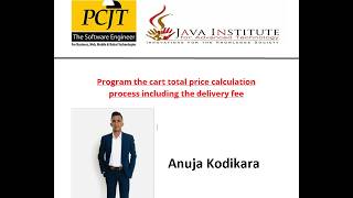 Program the Cart Total Price Calculation | WEB Programming I | Java Institute