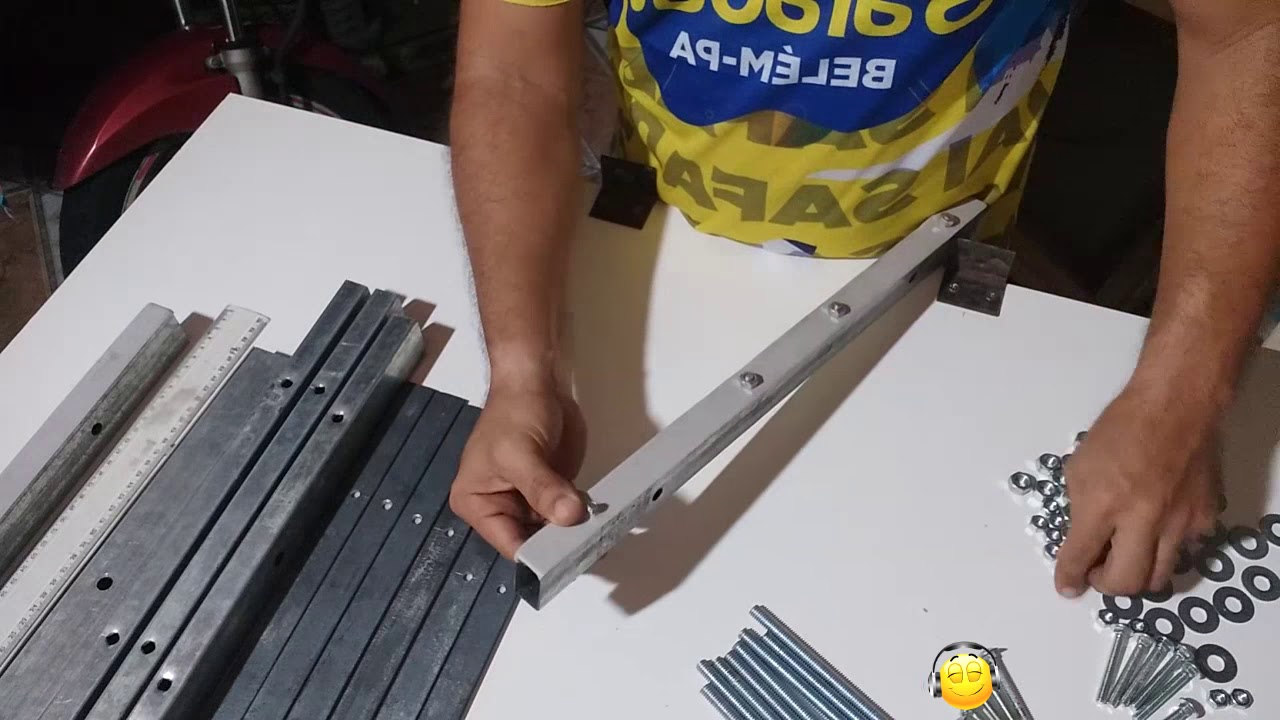 Projeto de Esticador de Telas: Concluído - Video nº1