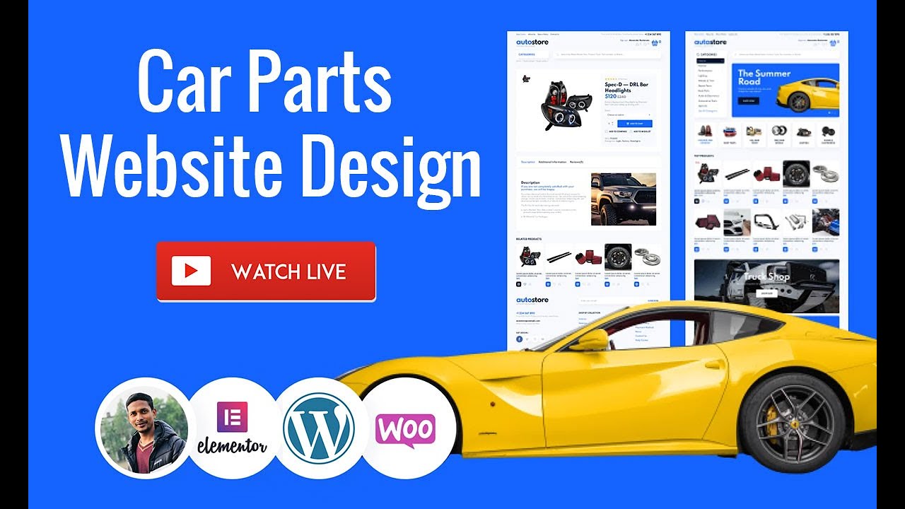Site parts. Review Parts in website.