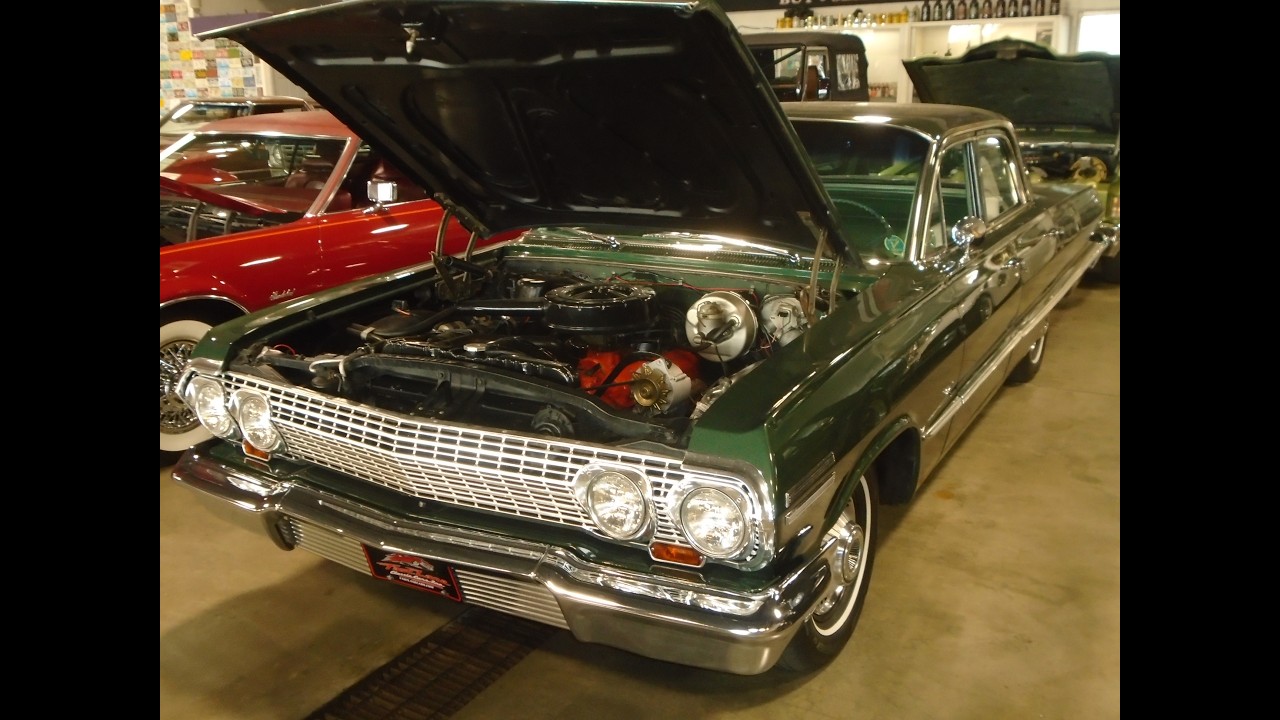 1963 CHEVY IMPALA FOUR DOOR SEDAN - NICE FAMILY CAR WITH MUSCLE