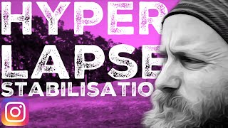 Using Instagram Hyperlapse Stabilisation For Smoother Vlogging