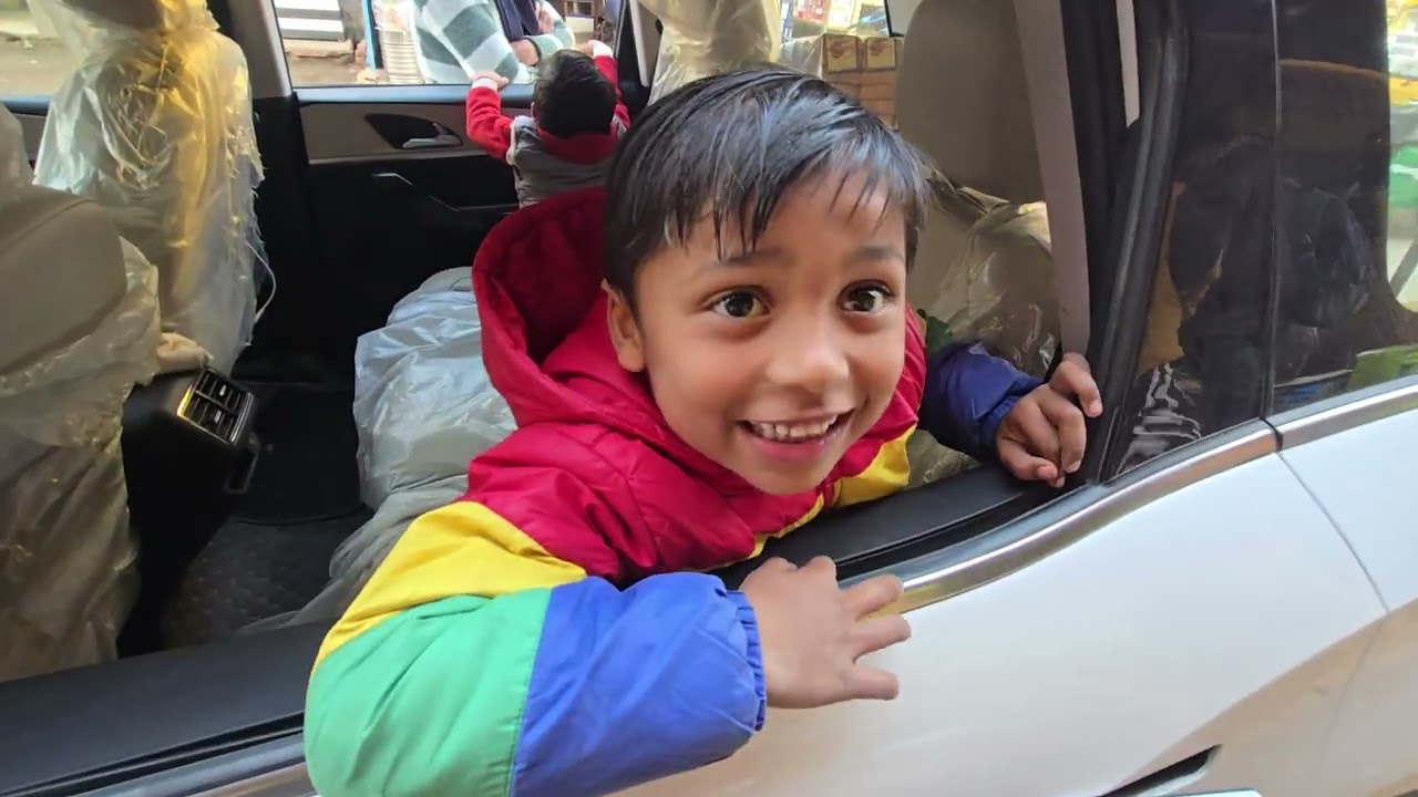 चाचा के साथ Poch गया 🤔! उत्तरप्रदेश! मलावन 🌎