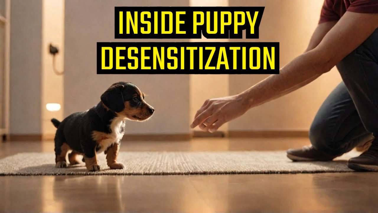 Behind the Scenes of Puppy Desensitization: Training with Experts!