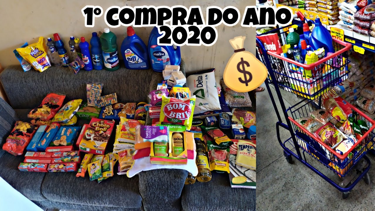 NOSSA COMPRA DO MÊS 💸 🛒 EXAGERAMOS REAL 💰
