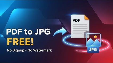 Convert PDF to JPG Free | iLovePDF Tutorial (No Signup, No Watermark)