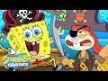 Ahoy Matey! SpongeBob’s Best Pirate Scenes Ever! 🐠⚓ | @SpongeBobOfficial